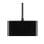 Hub Kensington 4 puertos 10 Gbps USB-C CH1200 Plug and Play Negro