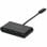 Hub Kensington 4 puertos 10 Gbps USB-C CH1200 Plug and Play Negro
