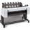 Stampante Inkjet Ethernet HP Designjet T1600 36" con stampa mobile e sicurezza