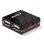 Hub Lindy 4 portas 480 Mbit/s USB 2.0 modelo 42742 compacto preto