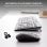 Clavier Cherry Stream Desktop Recharge sans fil QWERTZ avec souris rechargeable AES
