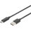 Cable Digitus USB-A USB-C 3 m USB 2.0 Noir