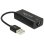 Tarjeta de Red Delock 62595 USB Ethernet 100 Mbit/s Plug and Play