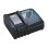 Chargeur Makita DC18RC 18V Noir Lithium-Ion NiMH 230V