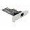 Tarjeta de Red Delock PCI Express x1 2,5 Gigabit Ethernet 2500 Mbps LED