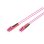 Kabel Digitus OM4 LC/LC 1 m Multimode LSZH Violett