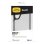 Funda para móvil OtterBox React Series Cover plástico negro transparente para Samsung Galaxy A56 5G