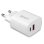 Lindy 73413 20W USB-C und USB 2.0 Schnellladung 12V 3A Ladegerät