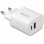 Lindy 73413 20W USB-C und USB 2.0 Schnellladung 12V 3A Ladegerät