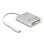 Lecteur de cartes Delock USB Type-C pour CF, SD, Micro SD