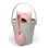 Recipiente United Pets Crick 2 kg Gris Rosa