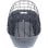 Transportin Rigid Trixie 13115 pour Chiens jusqu'à 6 kg Charge Supérieure Gris
