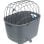 Transportin Rigid Trixie 13115 pour Chiens jusqu'à 6 kg Charge Supérieure Gris