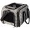 Transportín Trixie 28903 pour chiens jusqu'à 8 kg, chargement supérieur et frontal, beige/marron
