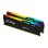 Memória RAM Kingston FURY Beast RGB 16GB 2x8GB DDR5 6000MHz CL30 AMD EXPO Preto