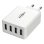 Carregador USB Ansmann HC430 4 portas 5V Branco