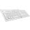 Clavier Cherry Stream complet QWERTZ blanc avec touches multimédia USB