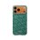 Funda para móvel Pitaka Monogram Ultrafina Dourado Verde Ultraligeira para iPhone 17 Pro Max
