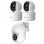 Nivian Seguridad Pro Pack 2 Cámaras WiFi interior+exterior app TUYA, audio bidireccional,motorizadas