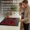 Keramikkochfeld Ciarra CDVER64B 4 Zonen 59 cm 6400W Boost Touch