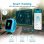 Nilait Kids Watch Safe GPS Smartwatch Infantil 4G con Videollamadas, Llamadas y Botón SOS Azul
