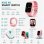 Nilait Kids Watch Safe GPS Smartwatch Infantil 4G con Videollamadas, Llamadas y Botón SOS Rosa