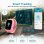 Nilait Kids Watch Safe GPS Smartwatch Infantil 4G con Videollamadas, Llamadas y Botón SOS Rosa