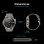 Nilait Watch Cometta One smartwatch AMOLED con GPS de alto rendimiento (Gris)