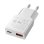 Carregador Mars Gaming MD-GAN30 USB GaN 30W PD QC Duplo Branco