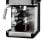 Máquina de café expresso Klack 800W 3,5 Bares com espumador inox 4 chávenas