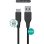 Kabel USB eSTUFF ES605180-BULK 1 m USB-C zu USB-A 2.0 Schwarz Schnellladen
