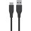 Kabel USB eSTUFF ES605180-BULK 1 m USB-C zu USB-A 2.0 Schwarz Schnellladen