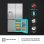 Frigorífico Americano Hisense RQ640P5SSD Total No Frost 179cm 640L D Inox WiFi