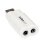 Adaptador de Audio USB Estéreo StarTech.com Blanco