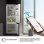 Frigorífico Combi Hisense RB3B370SAWD1 Total No Frost 194cm 377L D Blanco WiFi