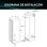 Frigorífico Combi Hisense RB3B370SAWD1 Total No Frost 194cm 377L D Blanco WiFi
