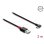 Cabo USB DeLOCK 81547 2 m USB A para USB C USB 2.0 Vermelho Preto