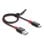Cabo USB DeLOCK 81543 2 m USB A para USB C USB 2.0 vermelho e preto