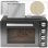 Kompakter ProfiCook MBG 1277 Mini-Backofen 30L 1500W Pizzastein Schwarz