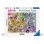 Puzzle Ravensburger 1000 peças multicolor