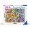 Puzzle Ravensburger 1000 peças multicolor