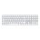 Tastatur Apple Magic Keyboard magnetisch mit Touch ID und Ziffernblock weiß QWERTZ
