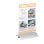 Espositore A5 Durable PRESENTER Acrilico Trasparente