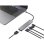 Laptop-Station Conceptronic DONN33G USB 3.2 Type-C 100 W Silber