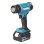 Pistola de aire caliente Makita DHG181ZJ 550 °C, 200 l/min, batterie 18V