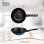 Wok Induzione Acciaio Forgiato 26cm Antiaderente Briebe Mare Blu