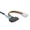 Cable DeLOCK 82296 Slim SAS SFF-8654 8i a 2 x U.2 SFF-8639 0.5 m