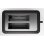 Tostapane Aiwa KOTAN 2 fessure larghe 1000 W 7 livelli nero e acciaio inox