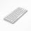 Teclado SilverHT Ultrafino inalámbrico multidispositivo Bluetooth y 2.4G QWERTY español