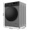 Lavadora Bolero DressCode 9155 Inverter Carga Frontal 9 kg 1400 rpm A Acero Negro SteamMax